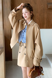 宽松夹克+短裙两件套2C212-G25-P205-K268图片