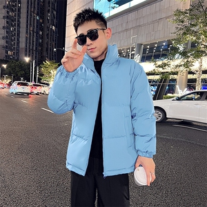 二开光版精神小伙棉衣男棉服潮加厚棉袄A266-P03-P30特批黑色P35图片
