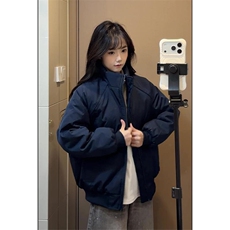 现货美式高街休闲棉衣夹克三防立领纯色户外工装加厚棉服外套，男装夹克，电商A486