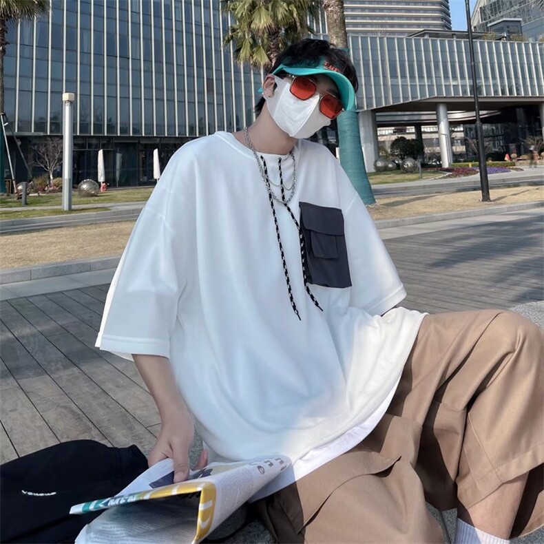 男圆领T恤宽松短袖E07P25,男装T恤,星座1116-2