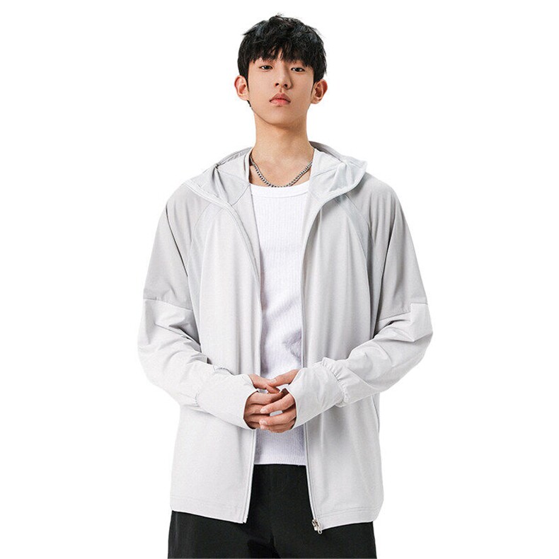 UPF50+冰丝连帽防晒衣外套男夏季新款防紫外线钓鱼服BL5322-P48,男装防晒衣,星座610（原A335）