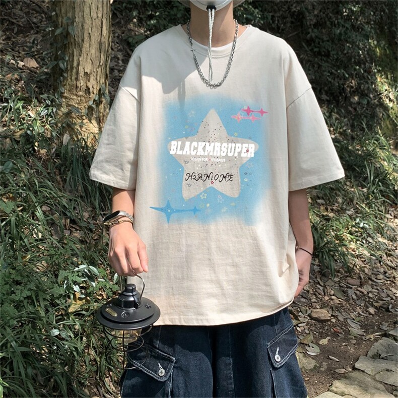 230g重磅纯棉!夏季短袖t恤男半袖男DSA028-MDT2326-P25,男装T恤,电商A028