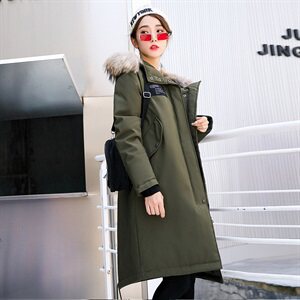 2020电商B247冬季韩版时尚流行加厚抗寒羽绒服中长款女MY08-P360,男装羽绒服,电商B247