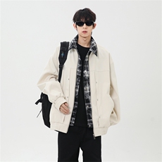 现货上新加棉加厚假二件寸衫夹克大码棉衣JK2589加棉P90，男装夹克，星座301B-2（原A443-1）