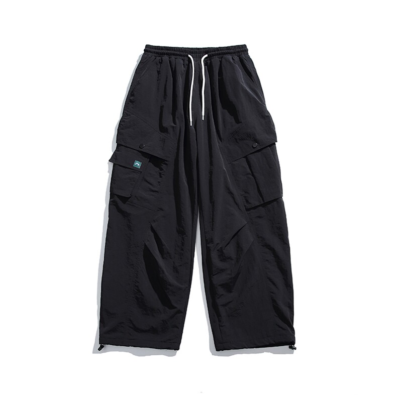 2025冬季新款男装日系宽松加绒加厚运动休闲棉裤束脚卫裤P972-F93,男装休闲裤,电商A101（原外27）