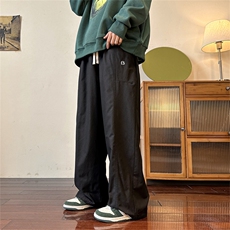 日系复古休闲裤男宽松阔腿长裤cityboy潮牌K07122-P40，男装休闲裤，星座308B-1