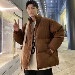 情侣麂皮绒棉服男冬新款情侣棉衣外套加厚棉袄羽绒服MY8805-P68图片