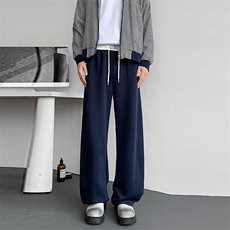 休闲裤男华棉新款港风宽松高品质弯刀裤K8558-特P40无差价，男装休闲裤，星座214-3