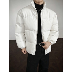 cleanfit黑色立领棉服痞帅高级感加厚保暖棉衣D2200-TP35不，男装棉衣，电商A102