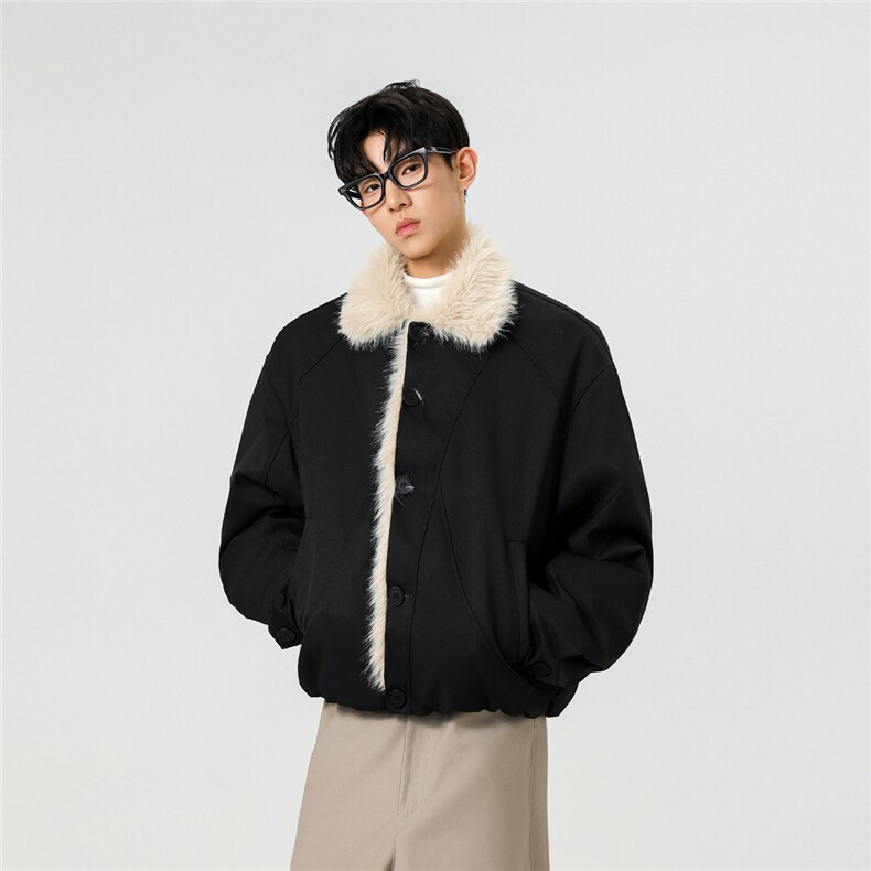 秋冬新款座山雕毛领棉衣MY088-P95控168,男装棉衣,电商A072