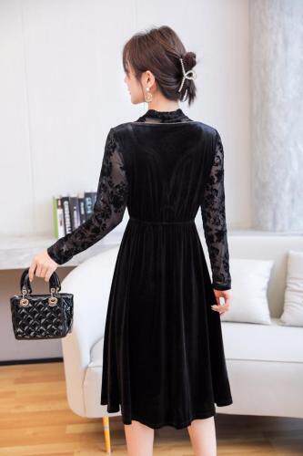 秋装新款连衣裙，女装连衣裙，起奢