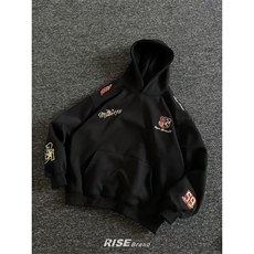 1506-1/WW1011/P45卫衣男连帽春秋季ins港风宽松潮牌字母印花百搭，男装卫衣，星座1506-1