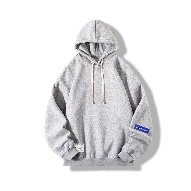WY2062-P35纯棉连帽卫衣男大码运动帽衫宽松薄外套男,男装卫衣,电商A040