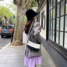 现货已出不断货2021新款英伦风韩版格子西装166-XZ03P95控145，女装西装，茜茜公主