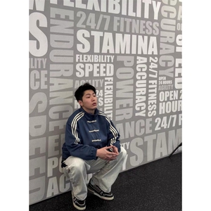 25网图新中式风盘扣高级感美式复古麂皮绒夹克外套JK1103-P85图片