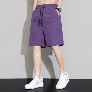美式高街潮牌休闲短裤潮流宽松五分裤A161-682-P21图片