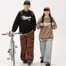2026春季新款男装日系潮牌宽松卫衣开衫休闲外套WY580-F85，女装短外套，电商A101（原外27）