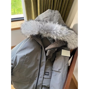 【有货】DMY413-P103冬季美式复古毛领派克服棉衣常规款连帽新款