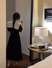 2022夏季连衣裙，女装连衣裙，贻思茗