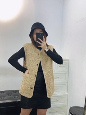 2021冬季皮毛马甲，女装马甲，曼希野