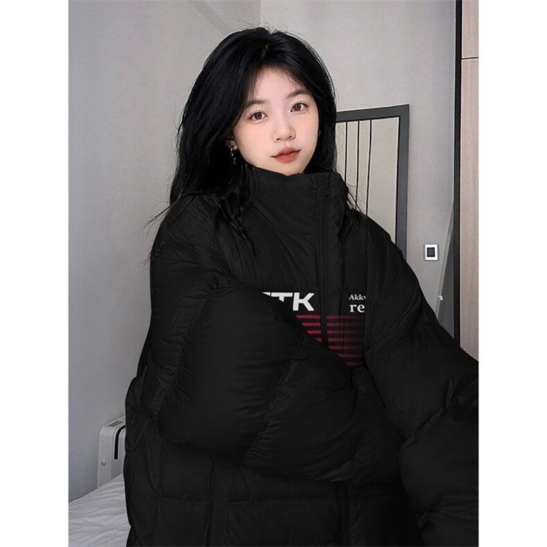 美式时尚棉衣棉服男女冬新款宽松加厚立领棉袄面包服TT295P70,男装棉衣,星座1013-5