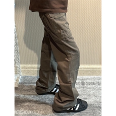 【网图有货】美式复古机能工装裤男夏季军绿色裤子X8013PP-特P60，男装工装外套，星座1007（原301D）