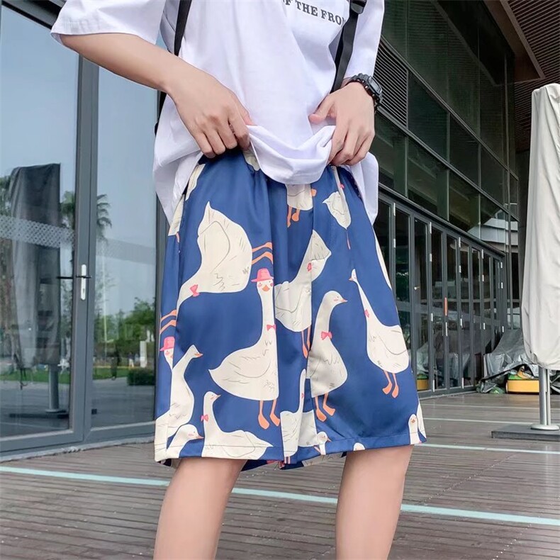 潮流潮男时尚潮牌夏季休闲裤五分裤运动裤大码SK18P28,男装休闲裤,星座1116-2