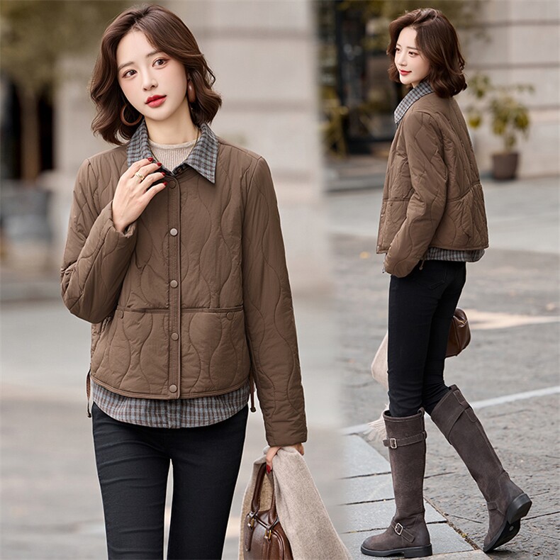 女装女士精品棉衣棉服2025年冬季,女装棉衣/棉服,1D073