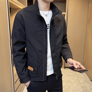 夹克 潮流青春舒适夹克男士贴标工装外套DS-A329-3309-P85图片