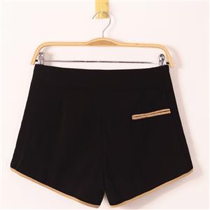时尚显瘦高腰热裤女夏季新款休闲百搭宽松短裤学生韩版潮流裤子图片