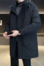 标50绒中长款男士羽绒服冬季2025新款风衣外套A313-9915-P275，男装风衣，电商A313