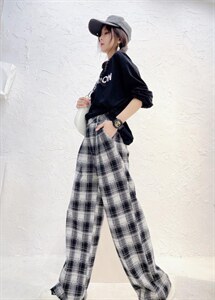 阔腿裤，其它，玫瑰共和国