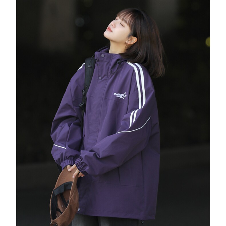 815A-JK92762-P70特美式百搭男女同款外套秋装冲锋衣休闲夹克，男装夹克，星座815A