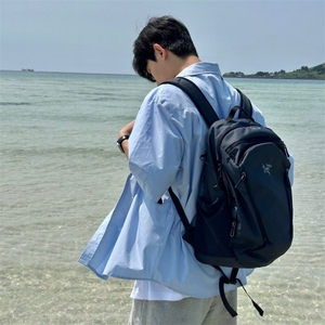 816B-CS027-P50 中性风夏季休闲韩版短袖衬衫外套韩男图片