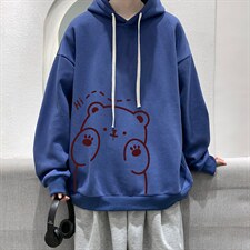 WY2236-P35加绒款-P40纯棉连帽卫衣男大码运动帽衫宽松薄外套男，男装卫衣，电商A040