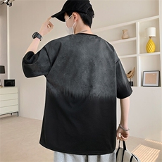 7A抗菌夏季大码潮流时尚动漫印花男士短袖，男装T恤，星座1107-1