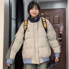 【有货】D8857-P100新款冬季棉衣女羽绒棉服情侣棉袄学生外套，男装棉衣，星座603-2