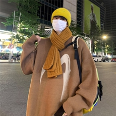 港风夜景时尚字母印花宽松圆领毛衣A247-TPM1065特批45，男装针织衫/毛衣，电商A247