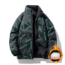双面穿棉衣男士冬季新款韩版潮牌百搭宽松时尚情侣棉服MY2218-P50，男装棉衣，星座1402-1
