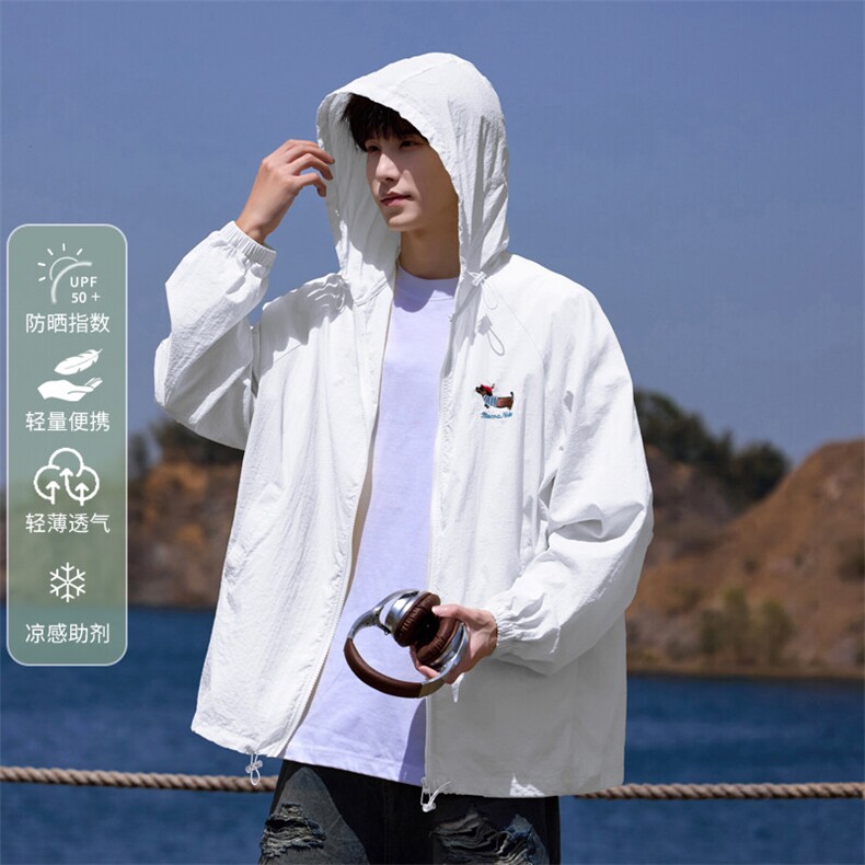 2025夏季新款cityboy大码UPF50+防晒衣M-5XHS25454-特P35，男装防晒衣，电商A022