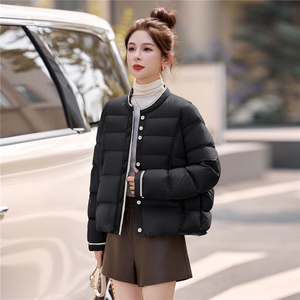 【现货现货】轻薄羽绒服女短款2025冬季新款高级感90白鸭绒小外套图片