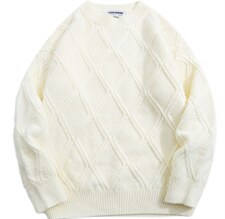 青年长袖套头宽松圆领休闲毛衣B045/75，男装针织衫/毛衣，电商C413