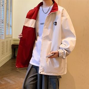 新款现货户外双面穿立领夹克男 冲锋衣外套JK901 -P75图片