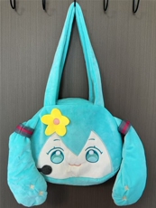 佳旺毛绒玩具1 现货初音大容量斜挎包