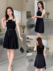 【现货】2022夏新款淑女风连衣裙,女装连衣裙,欣卓越