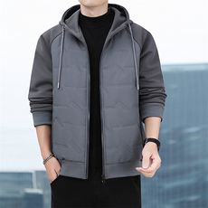 保暖防寒棉衣男冬季2024新款棉服休闲棉袄连帽外套男装，男装棉衣，玖雅羊绒
