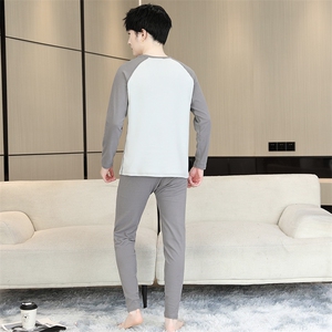 秋衣秋裤男士保暖内衣秋冬季德绒保暖套装TZ3816-P42图片