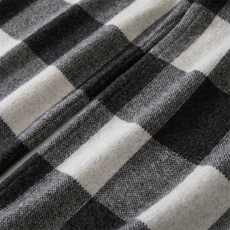 羊毛针织阔腿裤女2025冬季高腰垂坠感直筒毛线裤拖地裤羊毛裤子女，女装休闲裤，西欧羊绒