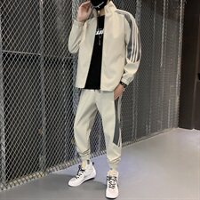 2021现货主推男士立领休闲运动夹克套装青少年外套D02，男装套装，电商B226-2（原B217-2）