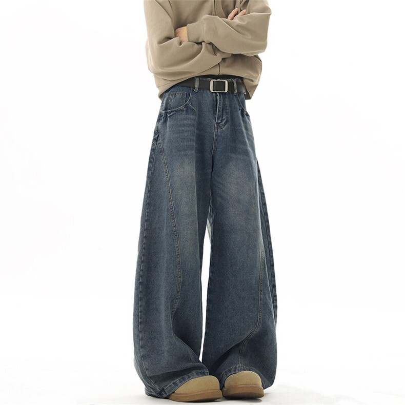 《现货主推高转化》宽松牛仔裤GXX22-P65控88，男装牛仔裤，电商C303